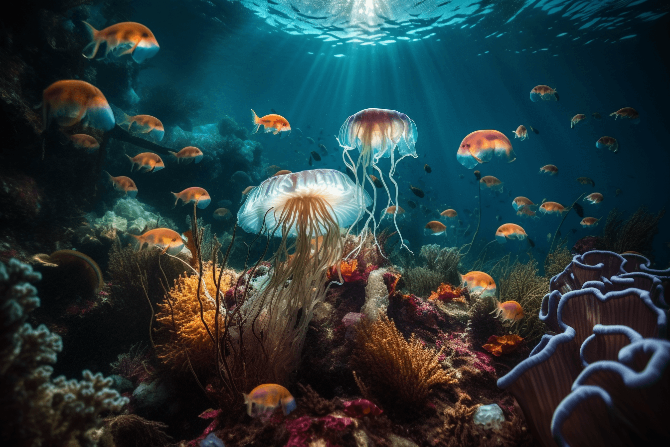 A magical underwater world