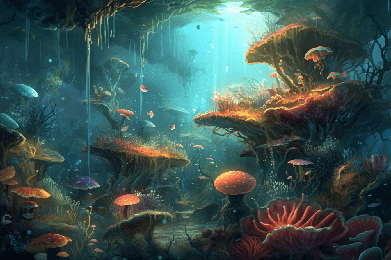 A magical underwater world